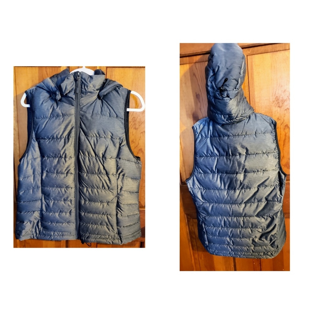 Women's Tangerine NYC Puffer Hooded Vest